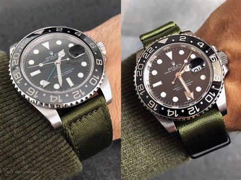 titan black rolex on nato strap|what is a nato strap.